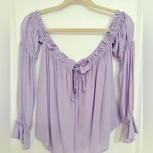 Super cute lavender Forever 21 top!
